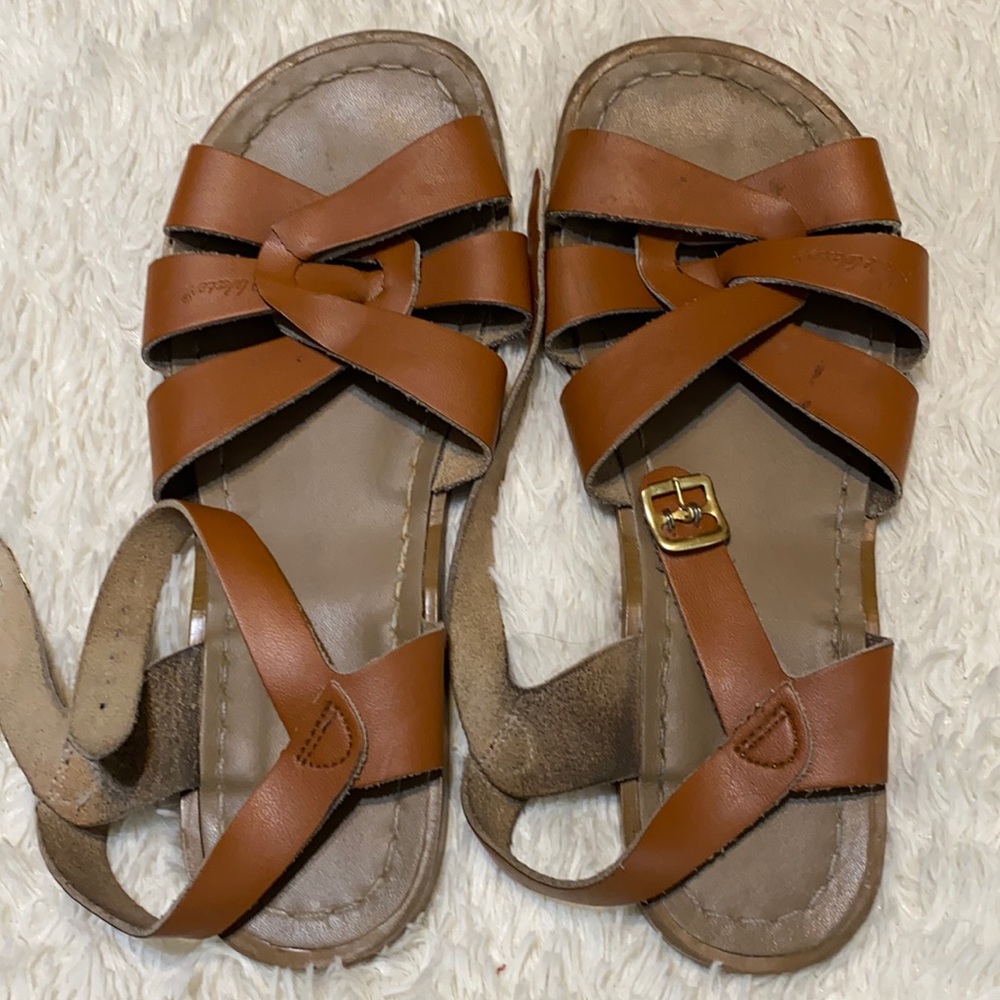Tan Salt Water Sandals